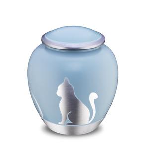 Urna Conmemorativa de Metal Premium para Cenizas de Mascotas, Perros y Gatos, Recuerdo Decorativo Elegante con Tapa Segura para Hacer Tributo a un Compañero Querido - Product Image 1
