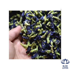 ชาดอกบัตเตอร์ฟลายพี บลูโลตัสฟาร์ม แบบซอง-100% ดอกไม้แห้งสำหรับเครื่องดื่ม อาหาร และเครื่องสำอาง (เพื่อสุขภาพ) - Product Image 1