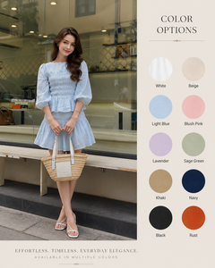 OEM ODM Women's Bohemian Style <b>Two</b>-<b>Piece</b> Co-ord Set 100% Cotton Solid Casual Dresses & Skirt for All Seasons - Product Image 3