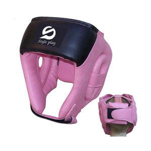 Wholesale Factory Price Leather Boxing <b>Head</b> Guard Adjustable Customizable Design Boxing <b>Head</b> Guard For Online Sale - Product Image 1
