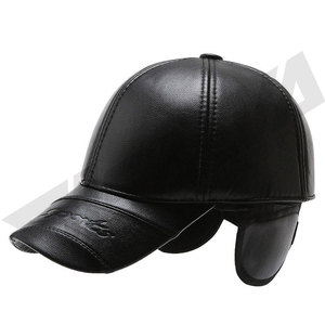 Gorra de Béisbol de Cuero Tejida a Mano, Impermeable, de Color Sólido, de Alta Calidad, para Otoño/Invierno, para Adultos, Uso Deportivo, Venta al Por Mayor - Product Image 2