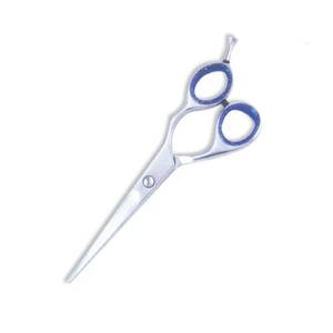 Ciseaux de coiffure professionnels, lame en acier inoxydable, pointe acérée, manche long, pour droitiers, poignée en plastique, ciseaux à cheveux - Product Image 1