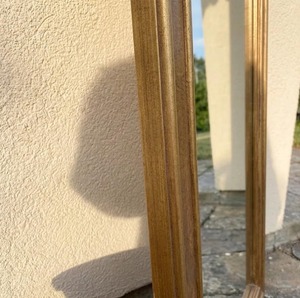 Vintage Style <b>Gold</b> Floor <b>Mirror</b> Decorative Full Length <b>Mirror</b> Perfect for Hallway Living Room and Dressing Area Styling - Product Image 3