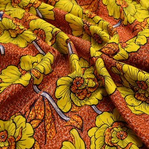 Tela Africana Auténtica con Estampado de Cera, Ankara, Algodón, Batik, Textil para Vestidos, Prendas de Vestir, Costura, Moda, Suministro al por Mayor - Product Image 6