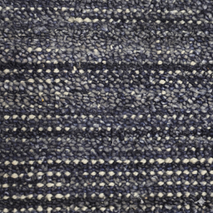 Alfombra de Lana Moderna con Rayas, Tejida a Mano, Ecológica, Antideslizante, de Pelo Grueso, con Degradado Gris Contemporáneo, Hecha a Mano - Product Image 3