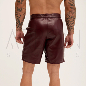 Nouveauté : Shorts en cuir haute performance pour hommes, qualité supérieure, motif Paisley découpé au laser, par un fournisseur de premier plan - Product Image 3