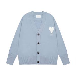 Pull cardigan décontracté d'hiver pour femme en acrylique, haut de gamme, brodé, tricoté, col en V, manches longues, boutonné - Product Image 5