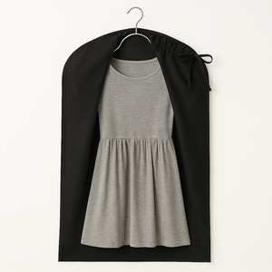 Vente en gros directe d'usine sacs de vêtements de luxe pliables en mousseline avec impression personnalisée pour robe de mariée - Product Image 5