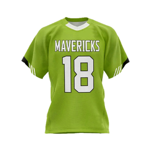 Chemises de sport pour hommes de qualité supérieure, 100% polyester, tissu respirant, style football américain, vêtements de sport - Product Image 4