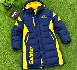 Chaqueta de Invierno Personalizada para Hombre, Chaqueta Parka con Capucha, Abrigo Acolchado Impermeable, Diseño de Paneles en Contraste con Logotipo Personalizado - Product Image 6