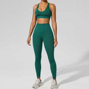 Ensembles de yoga et de sport pour femmes grandes tailles en spandex et nylon de haute qualité – Meilleures ventes à prix de gros - Product Image 6