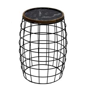 Mesa Auxiliar Redonda de Aluminio Hecha a Mano con Detalles Artísticos, Decorativa para el Hogar, Mesa de Centro de Alta Demanda - Product Image 5