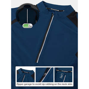 Maillot de Ciclismo Personalizado para Hombre, Ligero, Transpirable, de Secado Rápido, Anti-UV, Antibacteriano, de Poliéster, con Tirantes Ajustables - Product Image 4