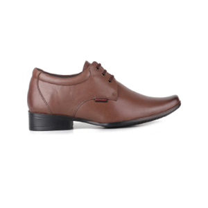 Tan Men's Dress <b>Shoes</b> <b>Red</b> Chief Classic Formal Footwear Office Business Meetings Elegant Professional Wear Comfortable Finish - Product Image 4