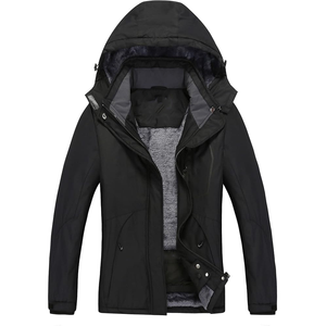 Veste coupe-vent de montagne unisexe de qualité supérieure, imperméable, légère, respirante, pliable, avec fermeture éclair - Product Image 1