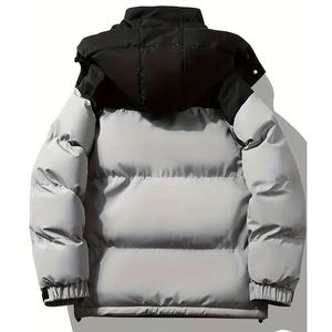 Chaqueta de Plumón para Hombre, Invierno, OEM, ODM, Logotipo Personalizado, Chaqueta Acolchada Resistente al Viento, Fábrica Mayorista, Chaqueta de Plumón de Alta Calidad - Product Image 4