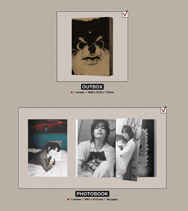 Álbumes de BTS V (Layover) Versión Weverse, Versión K-Pop, CD de Plástico y Papel, Idioma Coreano, Para Todas las Edades, BW-154 KR - Product Image 2