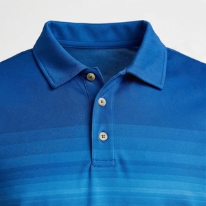 Vente en gros de polos pour hommes sur mesure avec logo imprimé, nouveau design, couleur unie, tissu tricoté, fabriqué au Pakistan - Product Image 4