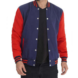 Blouson bomber uni pour homme, coupe slim, style baseball, nouvelle collection automne, haute qualité - Product Image 6