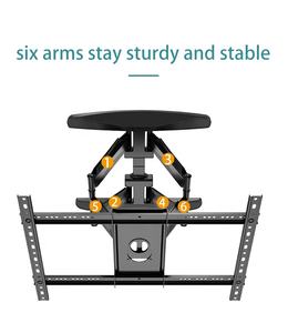 Zeno P700 Tv Wall Mount Eenvoudig Te Installeren TV Beugels Draaibaar En Kantelbaar Full Motion Voor 50 Tot 85 Inch Tot 68.2KG - Product Image 3