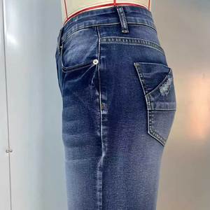 Nuevos Pantalones Cortos de Mezclilla Elegantes de Algodón para Mujer, Casuales, Cómodos y Rectos para el Verano - Product Image 5