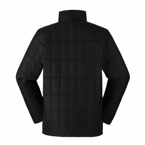 Chaqueta Acolchada para Hombre con Logotipo Personalizado OEM, Cuello Alto y Logotipo Frontal, Colores Personalizables - Product Image 2