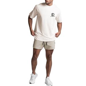 Gran oferta, camisetas personalizadas de cuello redondo con diseños deportivos de algodón, camisetas de manga corta con gráfico liso de talla grande para hombre - Product Image 2