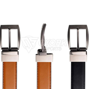 Ceinture en cuir élégante, ceinture en cuir lisse avec sangle résistante et look intemporel pour un style décontracté et habillé - Product Image 4