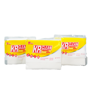 Industrial Cleaning <b>Wipes</b> Krclean 25x30cm Non Woven Fabric 80 Sheets Heavy Duty Cloth SANITARY Glass Eco-Friendly - Product Image 1