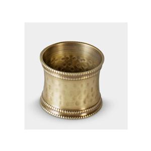Anneaux de serviette en laiton faits à la main, décoration de table élégante pour les dîners, les mariages et les fêtes - Product Image 5
