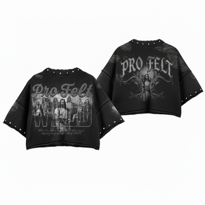 Camiseta de Algodón Oversize para Hombre, Estilo Hip Hop, Transpirable, con Estampado Puff, Se Acepta Marca Privada al por Mayor - Product Image 2