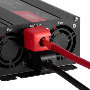 Inverter di Potenza a Onda Sinusoidale Pura da 2000 Watt, da DC 12V a AC 110V con Display LCD, 2 Prese AC, 2 Porte USB, 1 Porta Type-C - Product Image 5