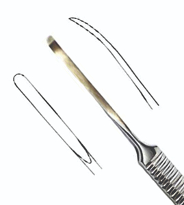 Élévateur chirurgical actif OEM Williger, Raspatory incurvé, Instrument chirurgical ORL, Élévateur périostal pour rhinoplastie nasale, CE - Product Image 3