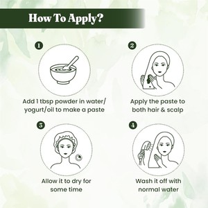 Polvo de Bhringraj de Marca Privada 100% Puro y Natural, Polvo de Hoja de Bhringraj para el Cuidado Natural del Cabello y la Piel - Product Image 2