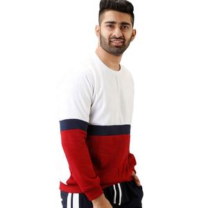 Sudadera Multicolor de Nueva Llegada para Hombre, Cuello Redondo, Puños Elásticos, Sudadera para Hombre, Ropa de Invierno y Ropa Urbana - Product Image 3