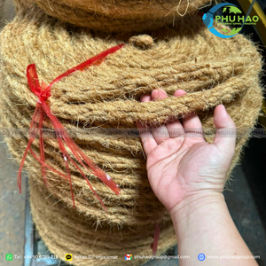 สินค้าขายดี เชือกมะพร้าวธรรมชาติทำมือ สำหรับตกแต่งบ้านสไตล์เรสติก คุณภาพสูง ราคาดี - Product Image 3