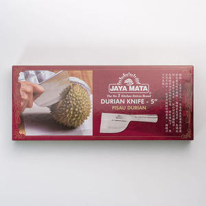 Couteau à durian Jaya Mata 3 Cr 13 MoV en acier inoxydable, finition polie haute brillance, design minimaliste durable, manche ambidextre, 6-7,9 pouces - Product Image 3