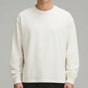 เสื้อสเวตเชิ้ตผ้าฝ้ายพรีเมียมสำหรับผู้ชาย สกรีนโลโก้ได้ คอกลม สวมใส่สบาย เหมาะสำหรับฤดูหนาว ขายส่งจากโรงงาน ผู้ผลิตเสื้อผ้าแฟชั่นจำนวนมาก - Product Image 2