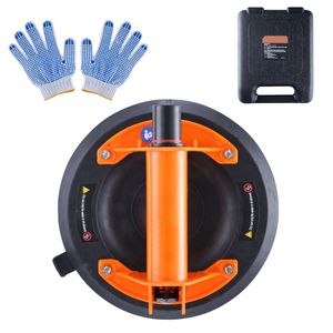 Ventosa Industriale per Vetro da 8 Pollici con Capacità di Carico di 615 Libbre, Manico in Acciaio, Scatola di Trasporto, Alimentata a Batteria - Ventosa a Vuoto - Product Image 1