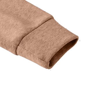Sweat-shirt à capuche unisexe surdimensionné, couleur unie, en molleton français, pull décontracté, vêtement d'automne - Product Image 2