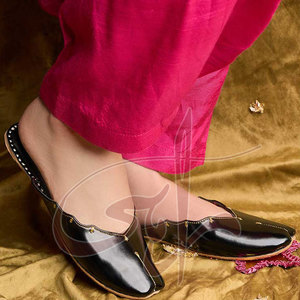 Nuevo Stock de Khussas sin Talón para Mujer, Ligeras, Personalizadas, a la Moda, Antideslizantes, Estampadas, en Venta - Product Image 3