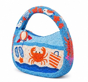 Beach vibes beaded <b>handbag</b> design bag closeup <b>handbag</b> detail Perfect <b>for</b> Evening <b>Wedding</b> and Casual Use Available <b>For</b> Sale - Product Image 3
