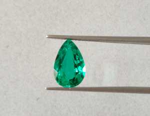 Piedra Preciosa Suelta de Esmeralda Verde con Corte en Forma de Lágrima, Suministro Directo de Fábrica, Piedras Clásicas de Lujo para la Elaboración de Joyería - Product Image 4