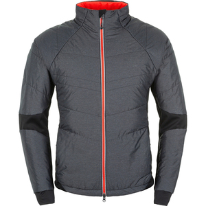 Veste matelassée pour homme, col montant, fermeture éclair intégrale, manches longues, écologique, imperméable, style streetwear, OEM - Product Image 4
