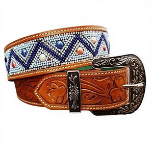 Ceinture en cuir de buffle véritable pour femmes, style vintage, personnalisable, écologique, imperméable, avec boucle en acier, design tendance et logo incroyable - Product Image 1