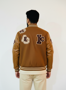 Chaqueta Varsity Unisex Personalizada - Precio al por Mayor, Venta Caliente, Ropa Urbana con Diseño de Parches, Calidad Premium, 100% Lana - Product Image 2