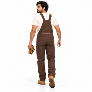 Combinaison de travail ignifuge en coton industriel certifiée CE/EU pour hommes, idéale pour l'entretien des installations et le personnel d'atelier - Product Image 4