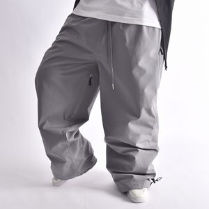 Pantalons de ski et de snowboard unisexes personnalisés pour les sports d'hiver en plein air, imperméables, coupe-vent, chauffants, grande taille, style outdoor - Product Image 4