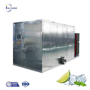 Máquina de Hielo Comercial Icemedal con Control PLC, Motor y Engranaje, Acero Inoxidable, Capacidad de 5 Toneladas, Refrigeración por Aire - Product Image 3