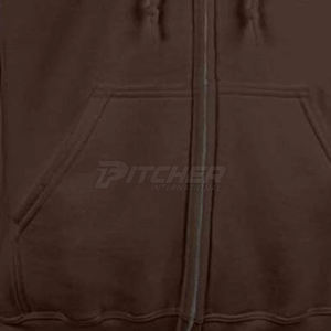 Sweat-shirts chauds en polaire pour hommes avec fermeture éclair sur le devant, poches latérales et style décontracté tendance - Product Image 6